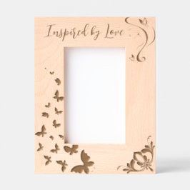 Geïnspireerd door Love Butterfly Gegraveerde Lijstjes