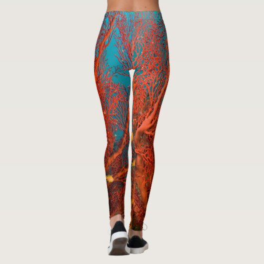 Geïnspireerd door natuur leggings (Achterkant)
