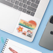 Geïnspireerd door retro sticker (Laptop met iPhone)