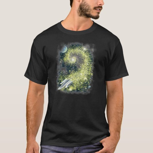 Geïnspireerd door Space Quest T-shirt (Voorkant)