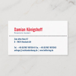 Geïnspireerd door Transsylvanië Visitekaartje