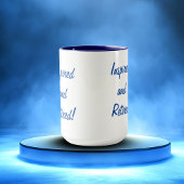 Geïnspireerd en Gepensioneerd Gift Mok