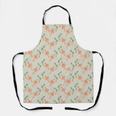 geïnspireerd Floral Patroon over Schort (Voorkant)