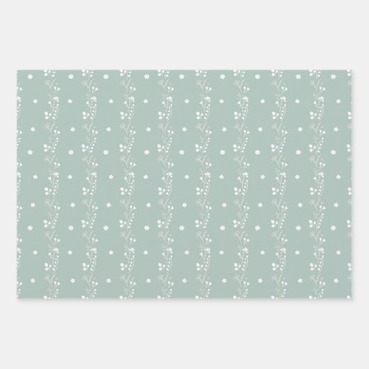  geïnspireerd Floral wrappingpapier Inpakpapier Vel (Voorkant 2)