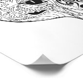 Geïnspireerd Fox Head 2 Poster (Hoek)