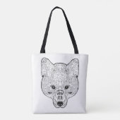 Geïnspireerd Fox Head 2 Tote Bag (Achterkant)