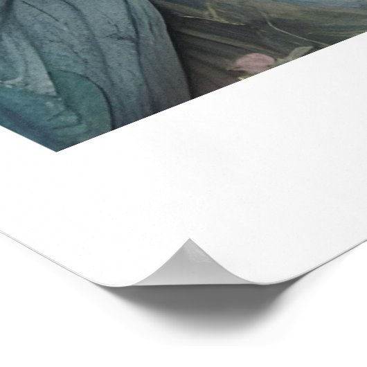  geïnspireerd gevleugeld fee Poster (Hoek)