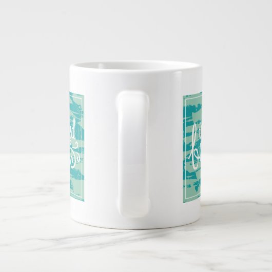 Geïnspireerd Grote Koffiekop (Achterkant)