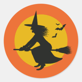  geïnspireerd halloween heks Sticker