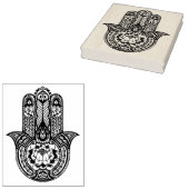 Geïnspireerd Hamsa-symbool Rubberstempel (Gestempeld)