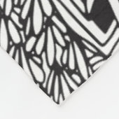 Geïnspireerd hart fleece deken (Hoek)