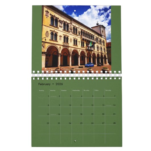 Geïnspireerd in Belluno Kalender (Feb 2026)