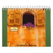 Geïnspireerd in Belluno Kalender (Hoes)