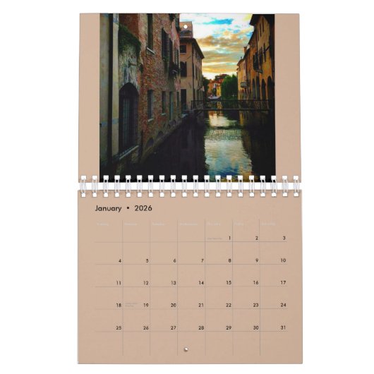 Geïnspireerd in Treviso Kalender (Jan 2026)