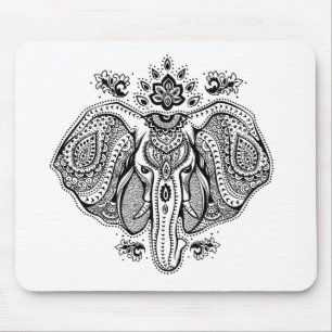 Geïnspireerd Indische olifant Muismat