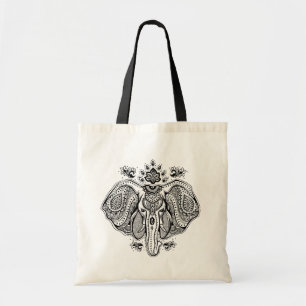 Geïnspireerd Indische olifant Tote Bag