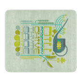  geïnspireerd, keuken tuin, kruid, snijplank (Voorkant)