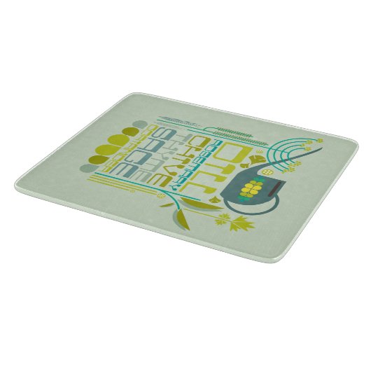  geïnspireerd, keuken tuin, kruid, snijplank (Hoek)