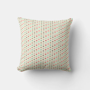 geïnspireerd klein polka dots patroon kussen