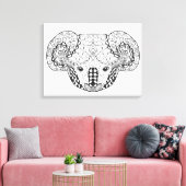 Geïnspireerd Koala Beer 6 Canvas Afdruk (Insitu (Woonkamer))