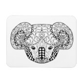 Geïnspireerd Koala Beer Magneet (Horizontaal)