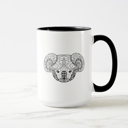 Geïnspireerd Koala Beer Mok (Rechts)