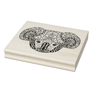 Geïnspireerd Koala Beer Rubberstempel