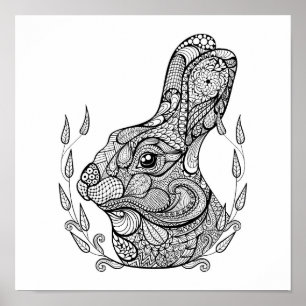 Geïnspireerd konijnenhoofd in Wreater 2 Poster