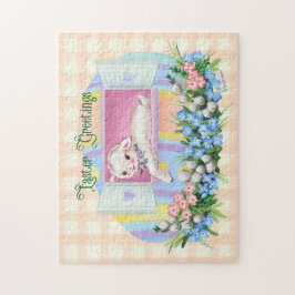  geïnspireerd Lam in Easter Egg Jigsaw Puzzel