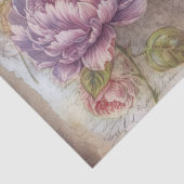  geïnspireerd lavendel pioenen tissuepapier (Detail)