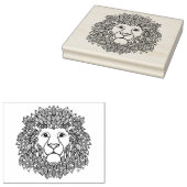 Geïnspireerd leeuwenhoofd rubberstempel (Gestempeld)