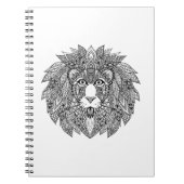 Geïnspireerd leeuwhoofd 4 notitieboek (Voorkant)