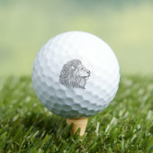 Geïnspireerd leeuwhoofd 5 golfballen (Insitu Shirt)