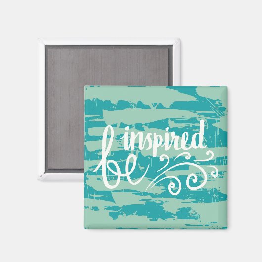 Geïnspireerd Magneet (Voorkant / Achterkant)