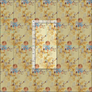 geïnspireerd meisje met Kittens Fabric Stof