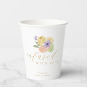 Geïnspireerd met Love Cocktail Citrus Fruits & Flo Papieren Bekers (Voorkant)