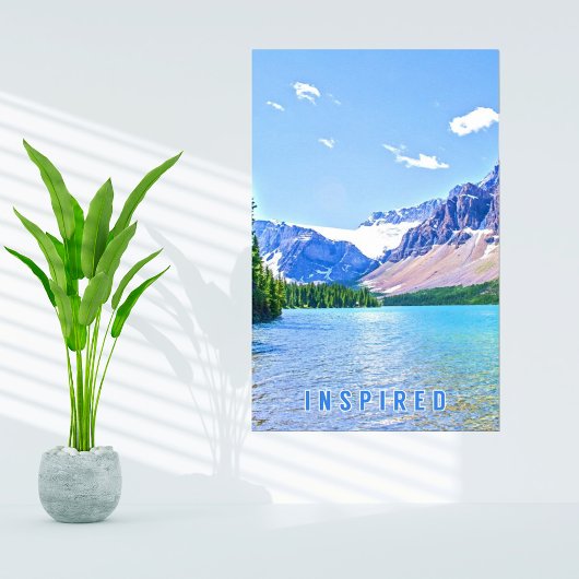 Geïnspireerd modern Motivatie Poster