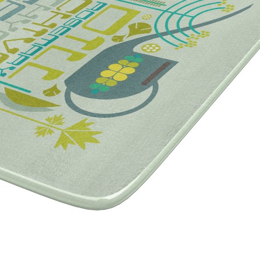  geïnspireerd, moestuin, kruid snijplank (Hoek)