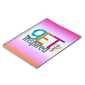 Geïnspireerd ~ Neon Notitieboek (Linkerzijde)