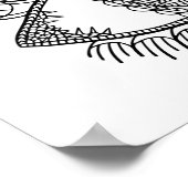 Geïnspireerd oog 2 poster (Hoek)