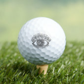 Geïnspireerd oog golfballen (Insitu Shirt)