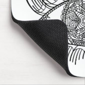 Geïnspireerd oog muismat (Hoek)