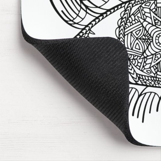 Geïnspireerd oog muismat (Hoek)