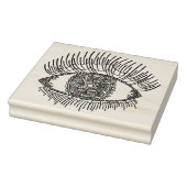 Geïnspireerd oog rubberstempel (Stempel)