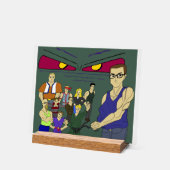 geïnspireerd op animatie voor klasgenoten acryl bord (Hoek)