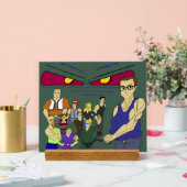 geïnspireerd op animatie voor klasgenoten acryl bord (Huwelijk)