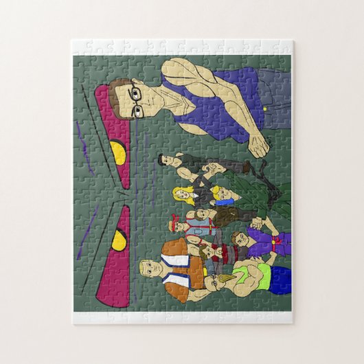 geïnspireerd op animatie voor klasgenoten legpuzzel (Verticaal)