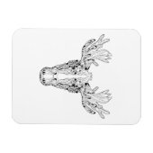 Geïnspireerd op een Elk Magneet (Horizontaal)