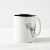 Geïnspireerd op een Elk Tweekleurige Koffiemok (Voorkant rechts)