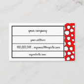 geïnspireerd op maat visitekaartje (Achterkant)